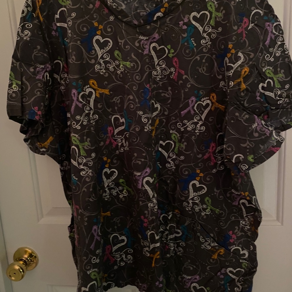 Set of 3 Cherokee plus size scrub tops